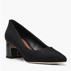Donald Pliner Suzette Block Heel Pump Navy 7.5